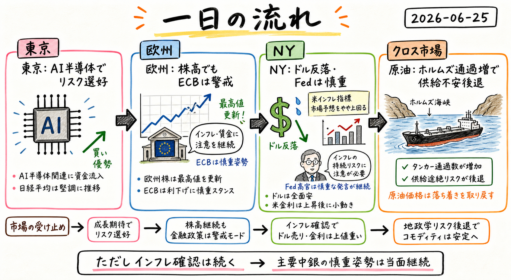 Market timeline