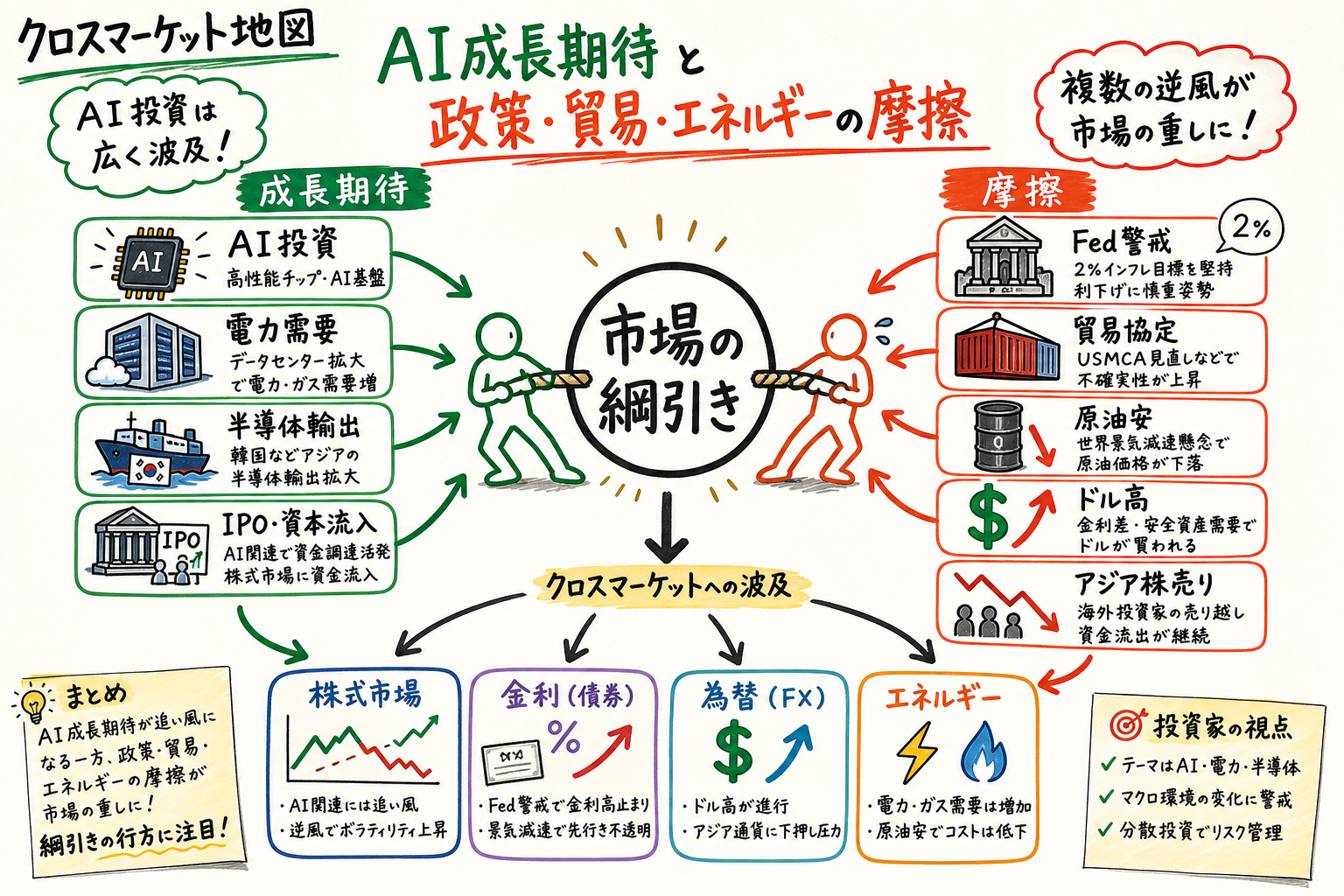 Cross market map