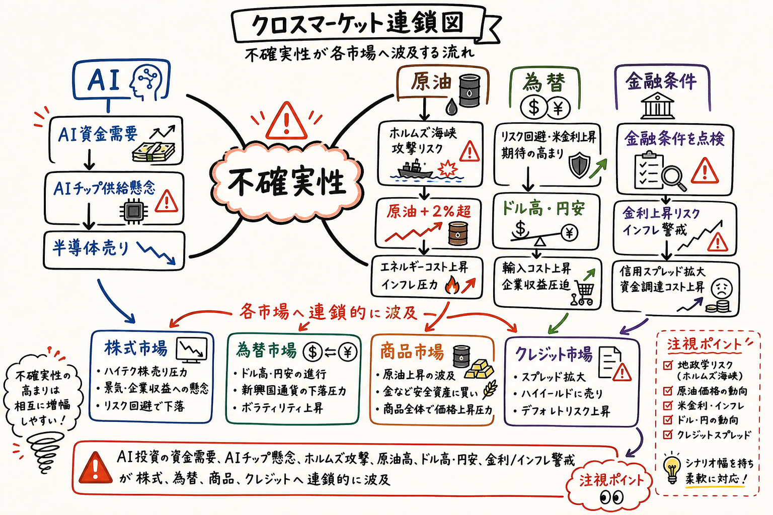 Cross market map